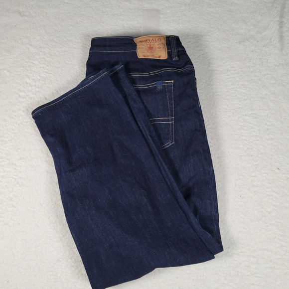 Buffalo David Bitton Other - Buffalo David Bitton Jeans Mens 40x30 Dark Indigo Straight Six Mid Rise Denim
